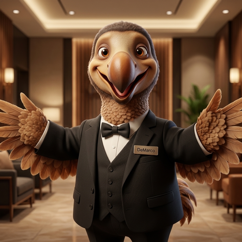DeMarco the Dodo, Concierge